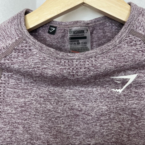 Gymshark Sportswear seamless light purple long sleeves top. - Picture 3 of 6